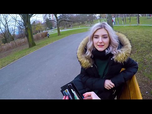 ❤️ Sluk 'n vreemdeling se warm kom vir geld - blowjob in the park deur Eva Elfie ❤❌ Porno by ons af.bizziporn.xyz ❌